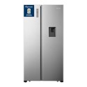MS91520DES Fridgemaster 519 Litre Side-By-Side American Fridge Freezer - Silver
