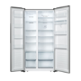 Fridgemaster 519 Litre Side-By-Side American Fridge Freezer - Silver