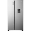 Fridgemaster 519 Litre Side-By-Side American Fridge Freezer With Multiflow  - Silver
