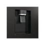 Fridgemaster 547 Litre Side-by-side American Fridge Freezer - Black