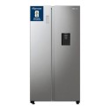 MS91547DFE Fridgemaster 547 Litre Side-By-Side American Fridge Freezer - Silver