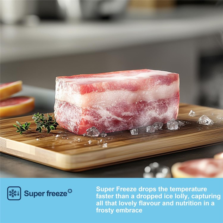 Fridgemaster 544 Litre Side-by-Side American Fridge Freezer - Black