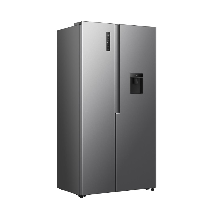 Fridgemaster 544 Litre Side-By-Side American Fridge Freezer - Silver
