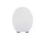 GRADE A1 - Standard Soft close High Gloss MDF Toilet Seat - Bottom Fix
