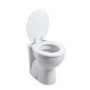 GRADE A1 - Standard Soft close High Gloss MDF Toilet Seat - Bottom Fix