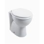 GRADE A1 - Standard Soft close High Gloss MDF Toilet Seat - Bottom Fix