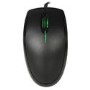 Optical Wired LED Optical Mouse in Black