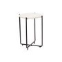 Round White Marble Side Table - Martina
