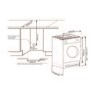 Montpellier MTDI7S 7kg Integrated Vented Tumble Dryer