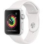 Apple Watch Series 3 GPS 38mm Silver Aluminium Case with White Sport Band