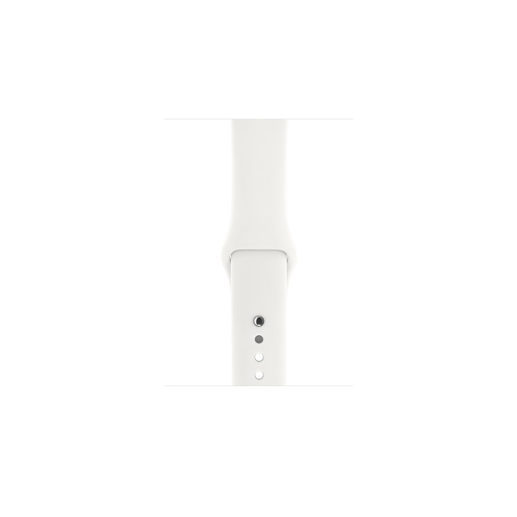 Apple Watch Series 3 GPS 38mm Silver Aluminium Case with White Sport Band