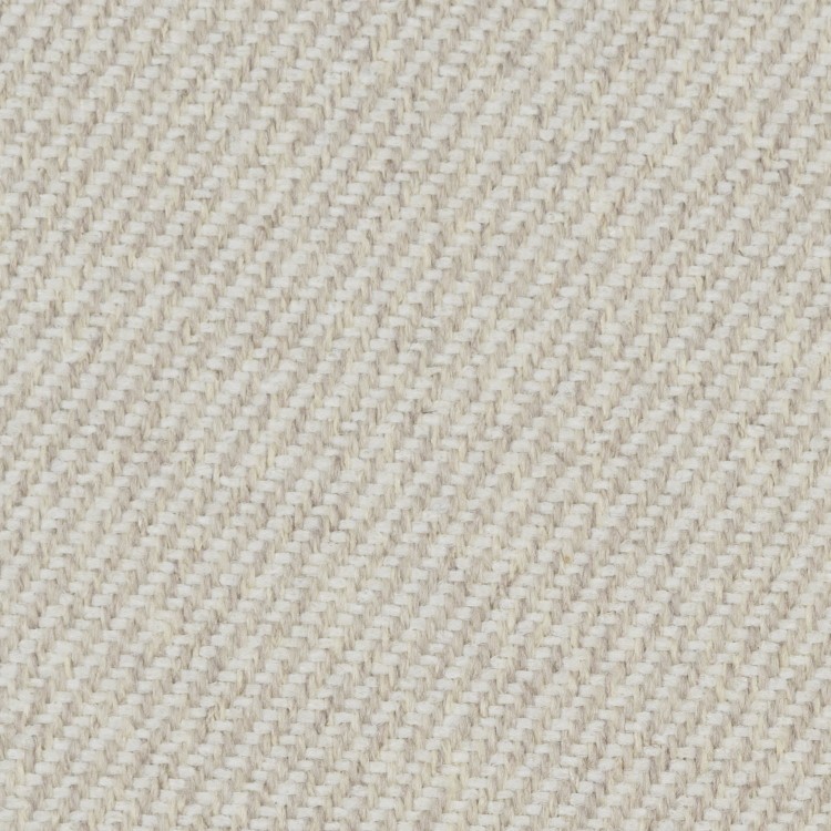 Beige Woven Fabric Wingback Armchair - Martha