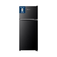 Fridgemaster 124 Litre 80/20 Top Mount Freestanding Fridge Freezer - Black Fridgemaster 124 Litre 80/20 Top Mount Freestanding Fridge Freezer - Black