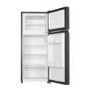 Fridgemaster 124 Litre 80/20 Top Mount Freestanding Fridge Freezer - Black