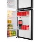 Fridgemaster 124 Litre 80/20 Top Mount Freestanding Fridge Freezer - Black