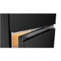 Fridgemaster 124 Litre 80/20 Top Mount Freestanding Fridge Freezer - Black