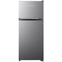 Refurbished Fridgemaster MTM48120ES Freestanding 124 Litre 80/20 Top Mount Fridge Freezer Silver