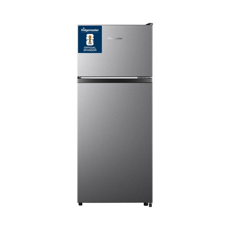 Fridgemaster 124 Litre 80/20 Top Mount Freestanding Fridge Freezer - Silver