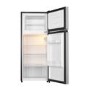 Refurbished Fridgemaster MTM48120ES Freestanding 124 Litre 80/20 Top Mount Fridge Freezer Silver