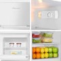 Fridgemaster 124 Litre 80/20 Top Mount Freestanding Fridge Freezer -  White