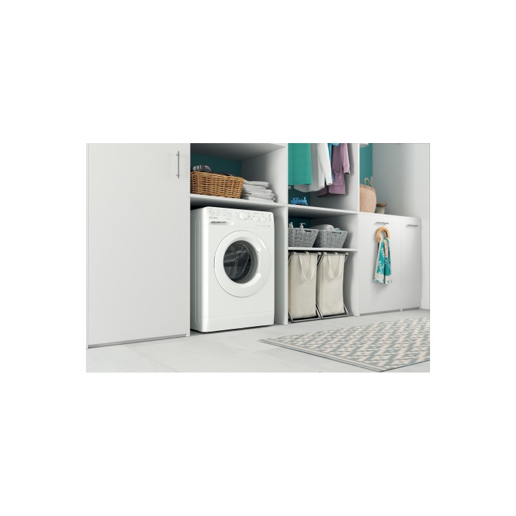 Indesit 9kg 1200rpm Freestanding Washing Machine With Quiet Inverter Motor - White