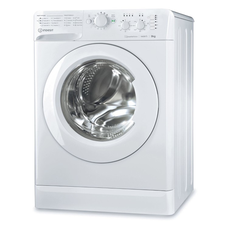 Indesit MyTime 9kg 1400rpm Washing Machine - White