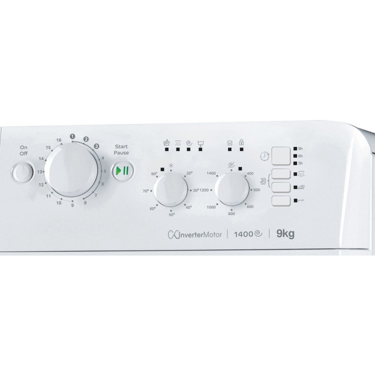 Indesit MyTime 9kg 1400rpm Washing Machine - White