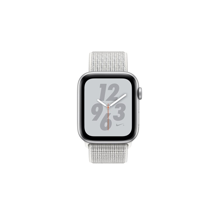 GRADE A1 - Apple Watch Nike+ Series 4 GPS + Cellular 40mm Silver Aluminium Case with Summit White Nike Sport L