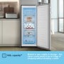 Fridgemaster 165 Litre Freestanding Upright Freezer - White