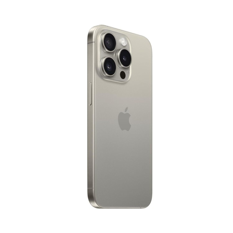 Refurbished Apple iPhone 15 Pro Max Natural Titanium 6.7" 512GB 5G Unlocked & SIM Free Smartphone
