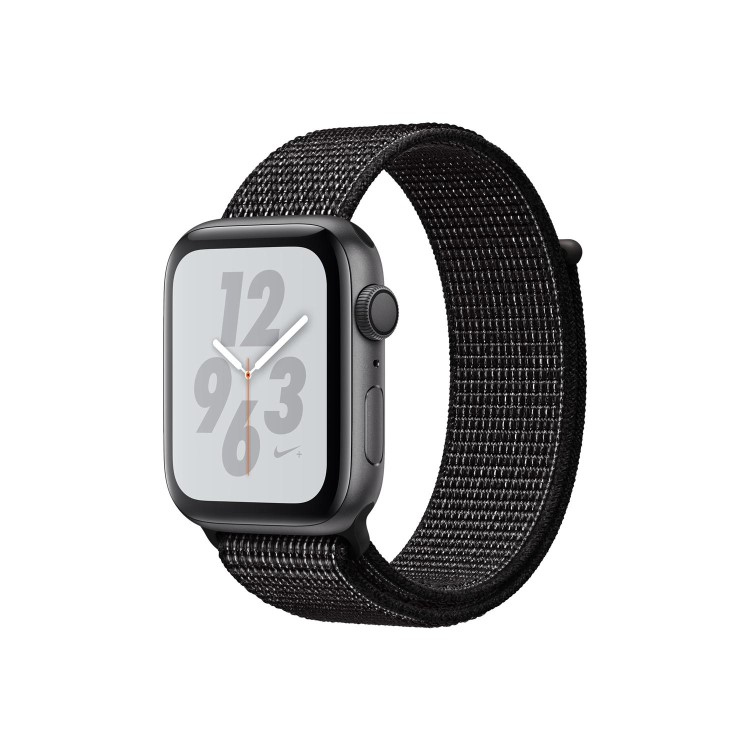 Apple Watch Nike+ Series 4 GPS 44mm Silver Aluminium Case with Summit White Nike Sport Loop