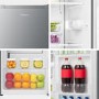 Fridgemaster 92 Litre Freestanding Under Counter Fridge - Silver