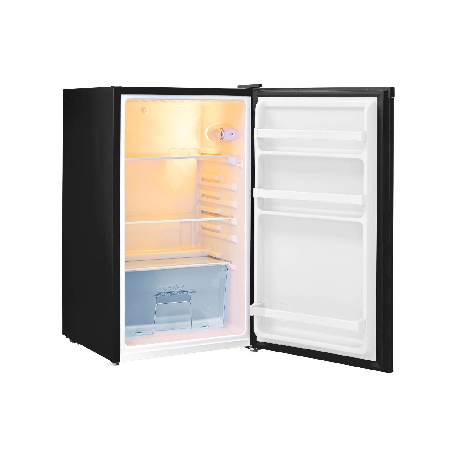 Fridgemaster MUL49102B 50cm Wide Freestanding Under Counter Larder