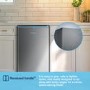 Fridgemaster 82 Litre Freestanding Under Counter Fridge - Silver
