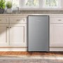 Fridgemaster 82 Litre Freestanding Under Counter Fridge - Silver