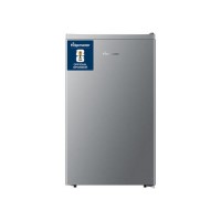 Fridgemaster 82 Litre Freestanding Under Counter Fridge - Silver