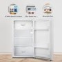 Fridgemaster 75 Litre Freestanding Undercounter Larder Fridge - White