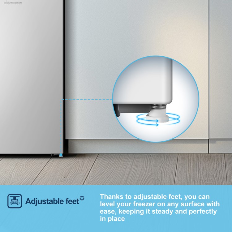 Fridgemaster 61 Litre Under Counter Freestanding Freezer - White