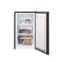 Fridgemaster MUZ4965B 50cm Wide Freestanding Upright Under Counter Freezer - Black