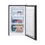 Refurbished Fridgemaster MUZ4965MB Freestanding 65 Litre Under Counter Freezer Black