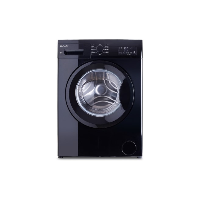 Montpellier MW8014K 8kg 1400rpm Freestanding Washing Machine - Black