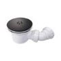 ONLY OPENED - 90mm Matt Black Shower Waste