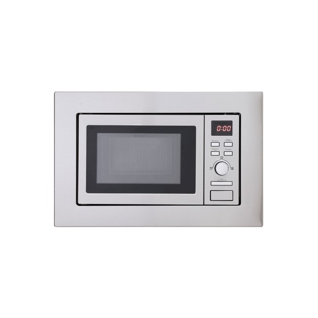Montpellier MWBI17-300 17L 700W Slim Depth Built-in Microwave Oven - Stainless Steel