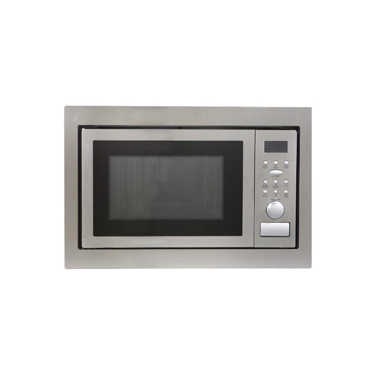 Refurbished Montpellier MWBI90025 900W 25L Built In Microwave Oven With Grill Stainless Steel