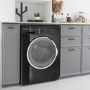 Montpellier MWD7512K 7kg Wash 5kg Dry 1200rpm Freestanding Washer Dryer-Black