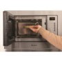 GRADE A1 - Hotpoint MWH1221X 20 Litre Built-In Microwave With Grill - Stainless Steel