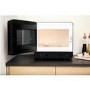 Refurbished Hotpoint MWH1311B Xtraspace  Curve 13L 700W Microwave Black