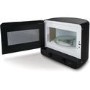 Refurbished Hotpoint MWH1311B Xtraspace  Curve 13L 700W Microwave Black