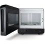 Refurbished Hotpoint MWH1311B Xtraspace  Curve 13L 700W Microwave Black