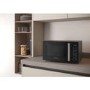 Refurbished Hotpoint MWH251B 25L 900W Freestanding Digital Microwave Black